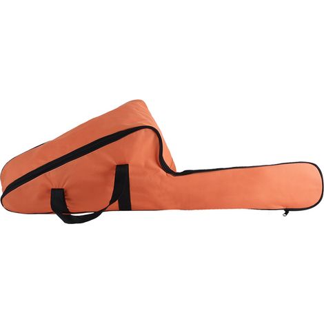 Sac de transport orange Oxford pour scie à chaîne, housse de rangement protectrice, étui portable (1/5)