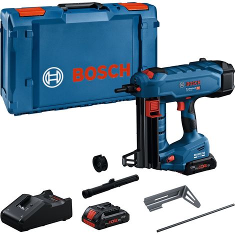 Akku-Nagler GNB 18V-40 - BOSCH - mit 2 Batterien 18V 4.0Ah - Ladegerät - L-Boxx - 06019L7005 (1/5)