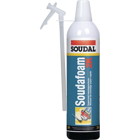 2K-Türzargenschaum SOUDAFOAM 400 ml B2 grün m.Einw.-Handsch.Dose SOUDAL (1/3)
