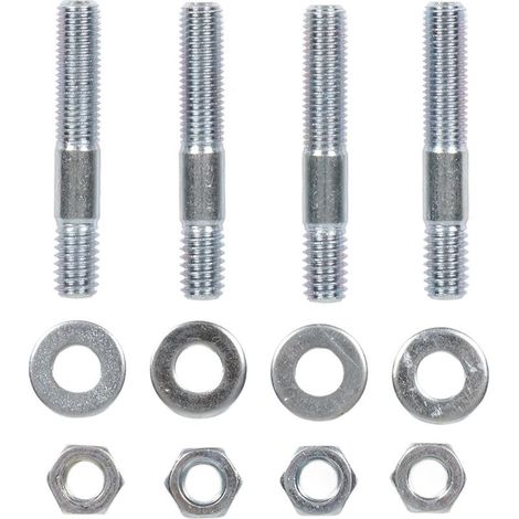 Kit of fitment of carburetor 2 inches, stud of spaces of carburetor in metal for manifold d'admission to threading 5/16 inches (1/5)
