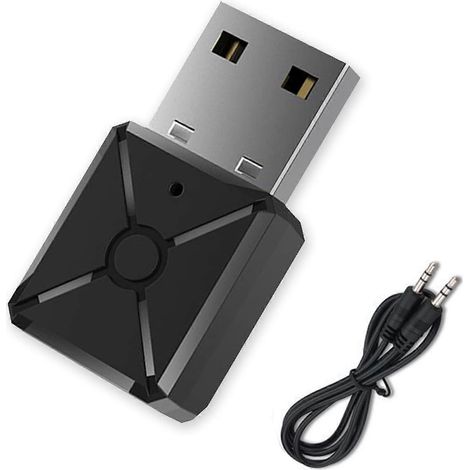 Émetteur-récepteur Bluetooth USB, émetteur 2 en 1 avec prise audio 3,5 mm, adaptateur Bluetooth 5.0 (1/5)