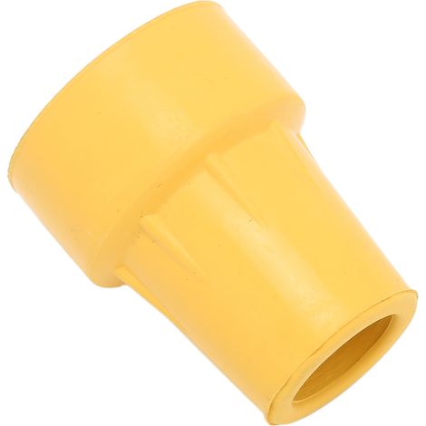 5 embouts de canne antidérapants 19mm en caoutchouc durable, texture type pneu pour béquilles et cannes anglées (1/5)