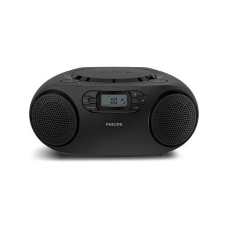 Radio CD Philips TAZ2000B/ 3W RMS/ con Cable/ con Pilas/ Negra