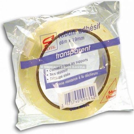 Rouleau adhésif 66m x 19mm