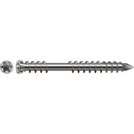 Spax Tornillo para terraza, acero inoxidable A2,5 x 50 mm ,400 Stk. - Caja de cartón L