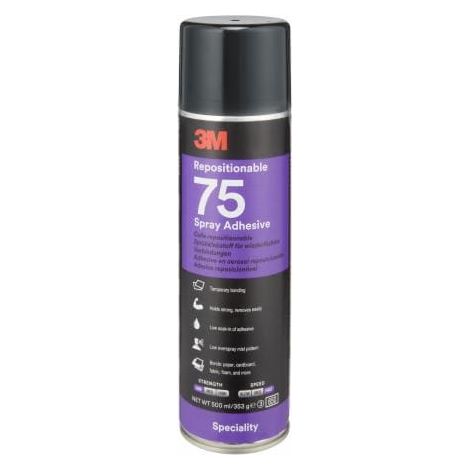 3M Sprühkleber Repositionable 75 500 ml 75 (1/2)