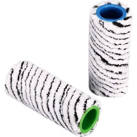 Kärcher Steinwalzen-Set für alle Kärcher FC und EWM 2 (waschbar, fusselfrei, maschinenwaschbar bei 60°C, für widerstandsfähige Hartböden, Stein, Keramik) (1/5)