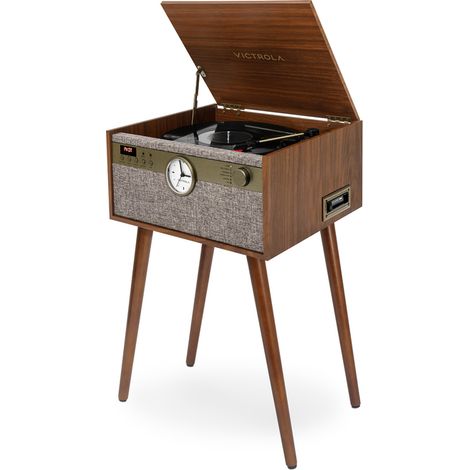 Platine vinyle sur pieds Victrola 6 en 1 music center bluetooth