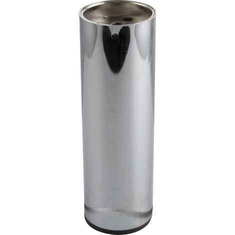 Dekorfuß Fuß ø 60 mm, Länge 190 mm, M10-Innengewinde, Stahl verchromt