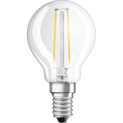 Ledvance Classic LED E14 Poire Filament Claire 2.5W 250lm - 827 (1/3)