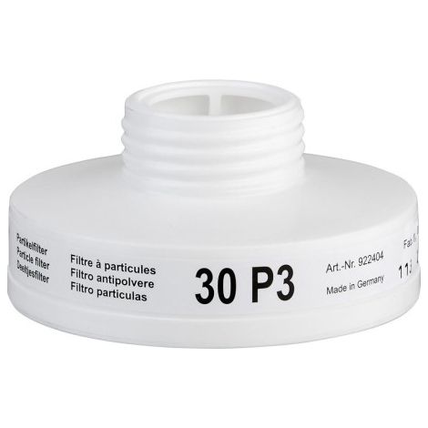 Filtre 30 P3. 5 pièces. selon EN 143:2000 P3RD