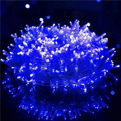 Guirlande Lumineuse - 10 M - 80 LED - Télécommande Incluse - Fil Clair Étanche - Pour Intérieur Et Extérieur (1/5)