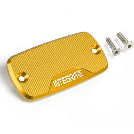 Gilt für Motorradzubehör Aluminium-Flüssigkeitsbehälterdeckel Ölflüssigkeitszylinder FÜR HONDA Integra 700 2012 2013 Integra700 (B gold) (1/5)