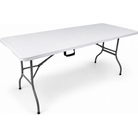 Aga Garten Klapptisch 180x74x74 cm Weiß