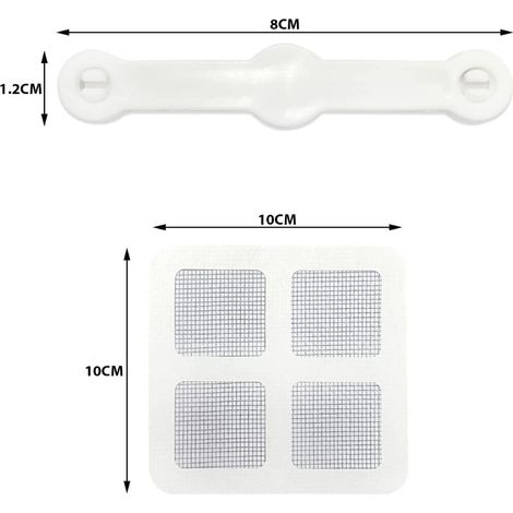 Lot de 12 aimants de fixation pour moustiquaire de fenêtre, accessoires de maintien