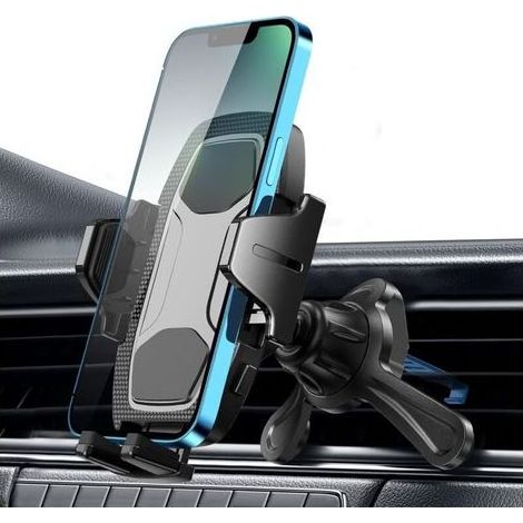 Supporto per telefono da auto, supporto per bocchetta dell'aria, supporto per telefono da auto, supporto portatile per telefono, supporto per griglia di ventilazione automobilistica, compatibile con s (1/5)