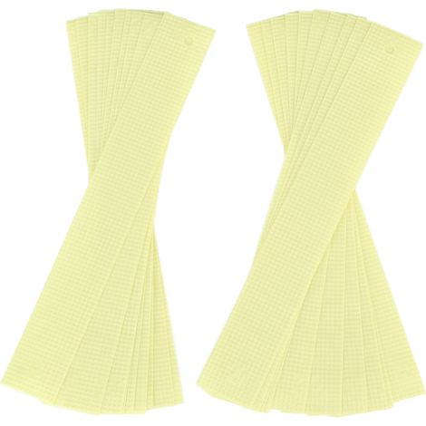 Lot de 20 bandes de fluvalinate outils apiculture traitement ruche élimination varroa (1/5)