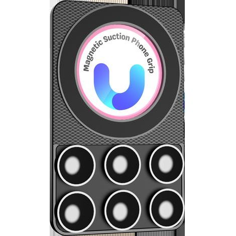 Magnetische Autotelefonhalterung mit zwei Saugnäpfen (1/5)