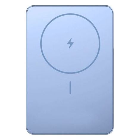 Powerbank 5000mAh Xiaomi Super Slim Magnetic Power Bank 5000/ Wireless/ Azul/ Incluye Cable USB Tipo-C