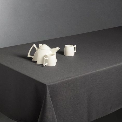 Nappe anti-taches Gris ardoise 150 x 300 cm - Atmosphera