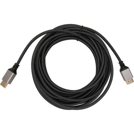 Câble HDMI Haute Vitesse 4K 60Hz, 7,5 mètres, mâle à mâle, pour tablette, appareil photo, ordinateur (1/5)