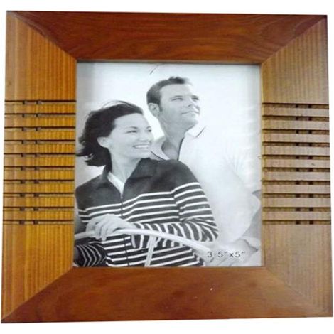Cornice portafoto in legno, decorazione orizzontale, 19x14 cm (1/2)