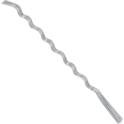 Support spiralé pour plantes, 50 unités, acier galvanisé, 170 cm (1/5)