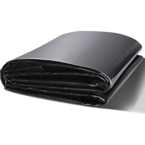 Bâche EPDM pour étang de jardin 3 × 4 m, épaisseur 0,2 mm, résistante aux UV, imperméable et sûre pour poissons, cascades et jardins aquatiques (1/4)