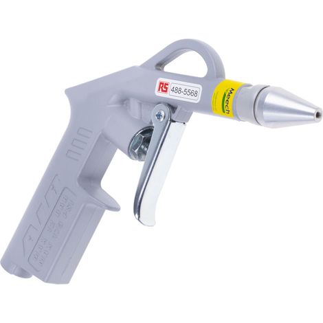 Rs Pro – Pistolet à soufflage d'air B45400RS – Pression 12 bar – Buse action Venturi pour nettoyage efficace – Entrée d'air 1/4 pouce - 4pouce (1/4)