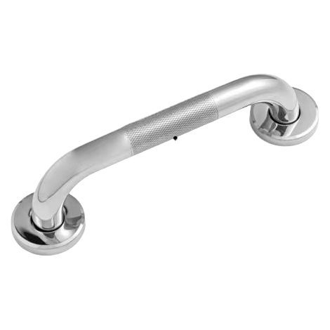 Accoudoir de salle de bain antidérapant, poignée de douche en acier inoxydable, accoudoir de sécurité en relief, accoudoir d'équilibre et de soutien, poignée de douche supplémentaire améliorée-AquaFor (1/3)