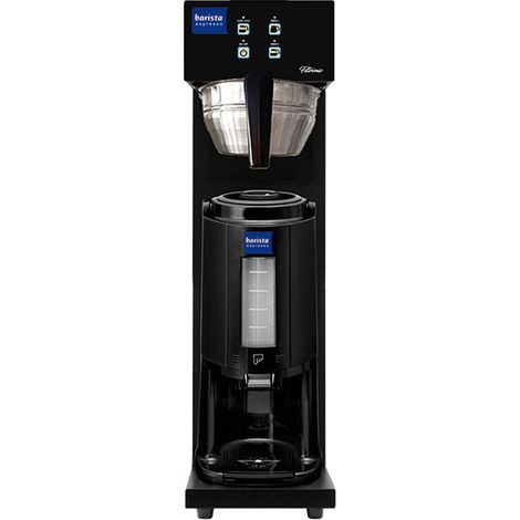 Percolateur café filtre programmable avec 1 pots à vide 2,5 litres et alimentation en eau fraîche 205x400x720 mm - VIRTUS