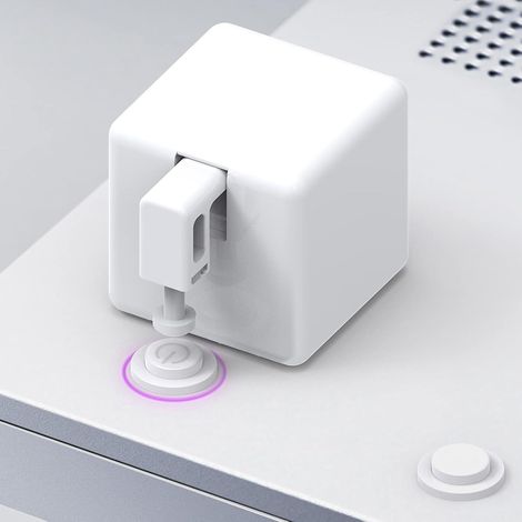 Bouton Poussoir Intelligent, Robot Fingerbot Intelligent pour lumières Ventilateurs Portes de Garage (1/5)