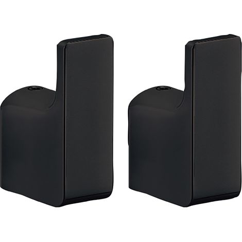 Appendino pirenei  nero matt - 2 pz. dim. 2×3,3×5,3 cm (1/3)