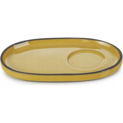 Revol Spodek Kurkuma Oval Porzellan 18x12 cm