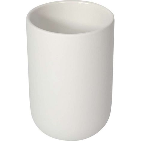 Porte-savonbrosse à dents à poser blanc mat en céramique mod. Chloe (1/5)