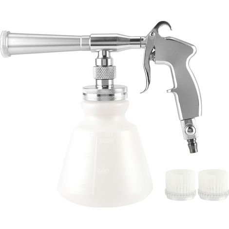 Pistolet de lavage à haute pression, pulvérisateur, outil de nettoyage ergonomique pour Automobiles et intérieur de voiture, argent, 6.2 à 9.5KG