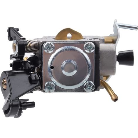 Lot de 2 carburateurs C1M-EL37B compatible Husqvarna 445, 445E, 450, 450E, remplacement complet du circuit d'alimentation.