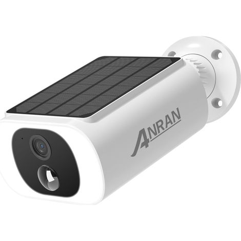 2K Caméra Surveillance WiFi, Panneau Solaire Intégré, Caméra IP Batterie, Puissance illimitée, Spotlight & Vision Nocturne Couleur, Audio Bidirectionnel, Detection Humaine, Sirène d'alarme (1/5)