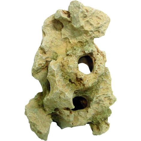 Beige Gallura Rock Vertical S 13,5x19,5x11,5cm décoration pour aquariums