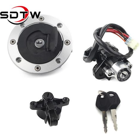 Jeu de contacteurs (clé, bouchon, serrure) pour Suzuki GSF600 Bandit 1995-2004 (1/5)