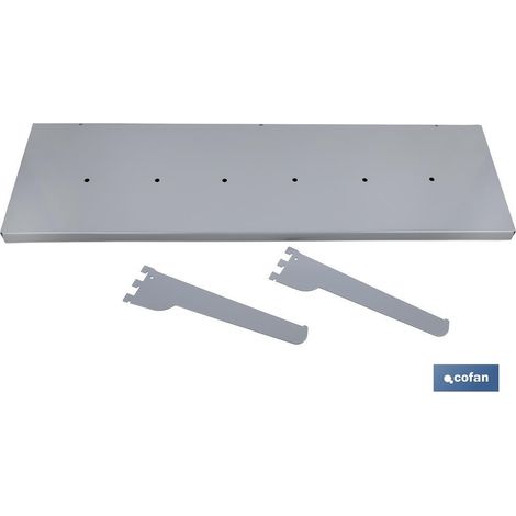 CONJUNTO BANDEJA 1000X300MM CON 6 ORIFICIOS DE 9 MM