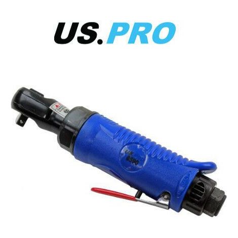 US PRO AIR RATCHET 1/4"" DRIVE REVERSIBLE WRENCH AIR COMPRESSOR TOOL 8590 (1/3)