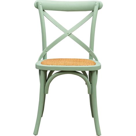 Chaise de cuisine Chaise de salle à manger 47x86x52 Chaise en bois rotin Thonet Chaise moderne restaurant jardin Chaise vintage