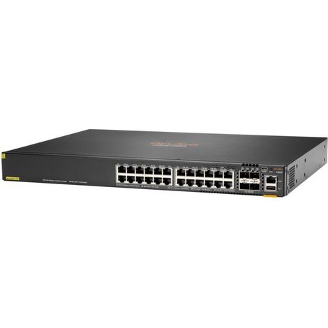 HPE Aruba Networking CX 6200F 24G 4SFP Gestito L3 Gigabit Ethernet (10/100/1000) 1U