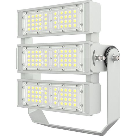 Proiettore LED da stadio 300W 160Lm/W IP66 90º 5000K Philips Xitanium Driver 1-10V (1/4)
