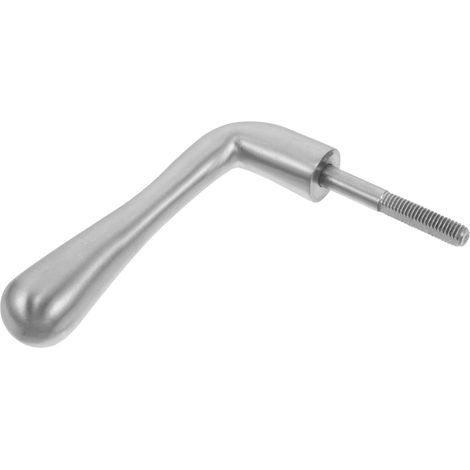 Poignée de porte cheminée LABRIMP en acier inoxydable pour poêles (1/5)