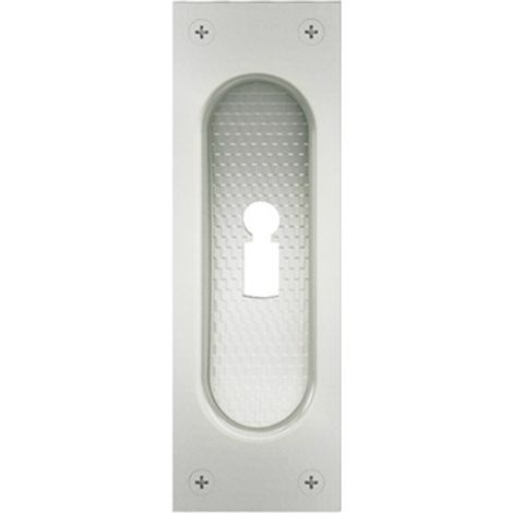 Schiebetürmuschel 42 4211 BB L.120mm B.40mm Alu. 0105 ktg. EL.-T. 11,5mm FSB (1/4)
