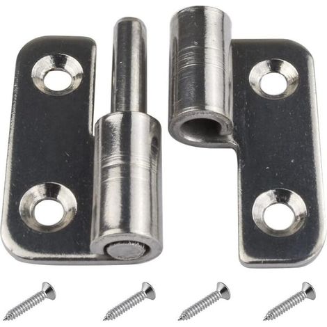charnières amovibles Charnières de porte amovibles Inox 304 Gaucher (1/4)