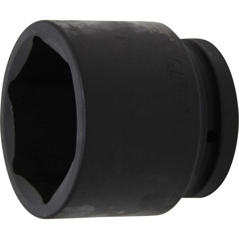 BGS  Vaso  de impacto  hexagonal  Cuadrado  interior  25  mm  (1")  SW  75  mm  -  5875