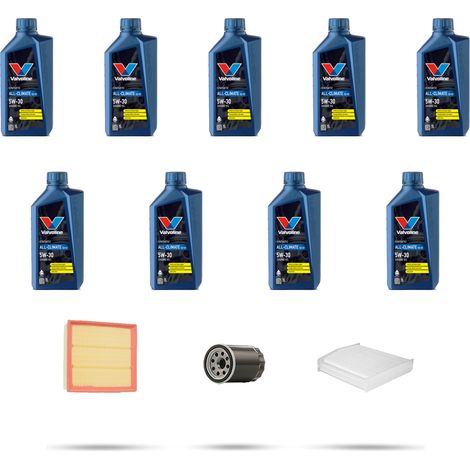 Kit tagliando 3 FILTRI e 9L OLIO compatibile con Ford Transit Custom 2.0 EcoBlue 100kw dal 2023 (1/5)